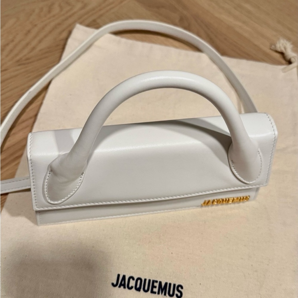 Jacquemus The long Chiquito White Bag